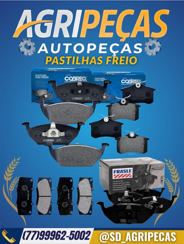 PASTILHAS FREIO